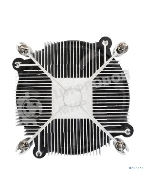 Кулер для процессора ExeGate ETA-20.V1700 серебристый, 90 мм, алюминий, 2200 об/мин, 22 дБ, 3 pin, 90 Вт, 60 мм