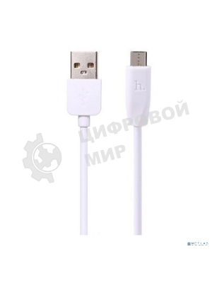 Кабель USB Micro/HOCO HC-42686 X1/2m/2.1A/белый