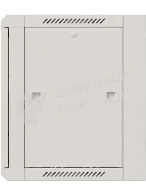 Шкаф коммутационный NTSS Премиум (NTSS-W12U6060FD) настенный 12U 570x600 мм пер. дв. металл 60 кг серый 500 мм 27 кг 220 град. 635 мм IP20 сталь