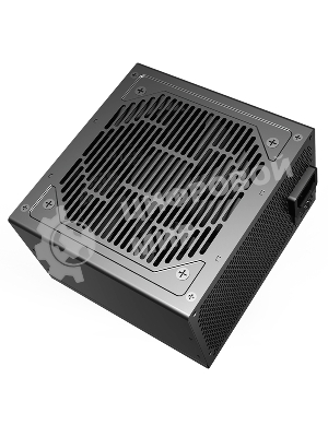 Блок питания PCCOOLER KF650, 650W 80 PLUS White (ATX, ATX 2.4, Non-modular, 1x24(20+4)pin 550мм, 1xCPU*2 8(4+4)pin 610+150мм, 2xPCIe 8(6+2)pin 510мм, 2xSATA*3+MOLEX4pin*1 450+150+150+150мм, Active, 120x120мм, 140x150x86мм, APFC, OVP, SCP, OPP (140-160%, 2ms delay))