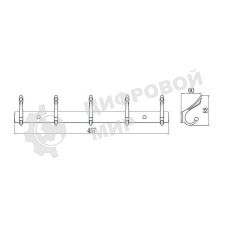 Крючки 5 РМС A5029