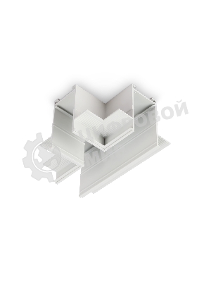 GL1041 WH белый коннектор T-образный для встраиваемого шинопровода Magnetic 220V 110*80*47