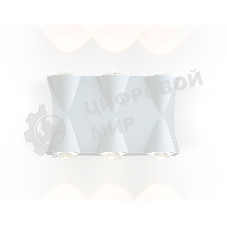 Светильник Ambrella light ST4485/6 WH белый LED 4200K 6W IP54 140*80*45