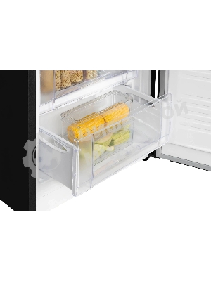 Морозильная камера Nordfrost DF 256 BAP, черный, 100л, 3 ящика