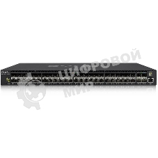 Коммутатор Zyxel XGS4600-52F AC L3 Managed Switch, 48 port Gig SFP, 4 dual pers. and 4x 10G SFP+, stackable, dual PSU AC