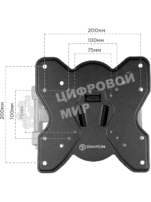 Кронштейн ONKRON M1S для телевизора 17