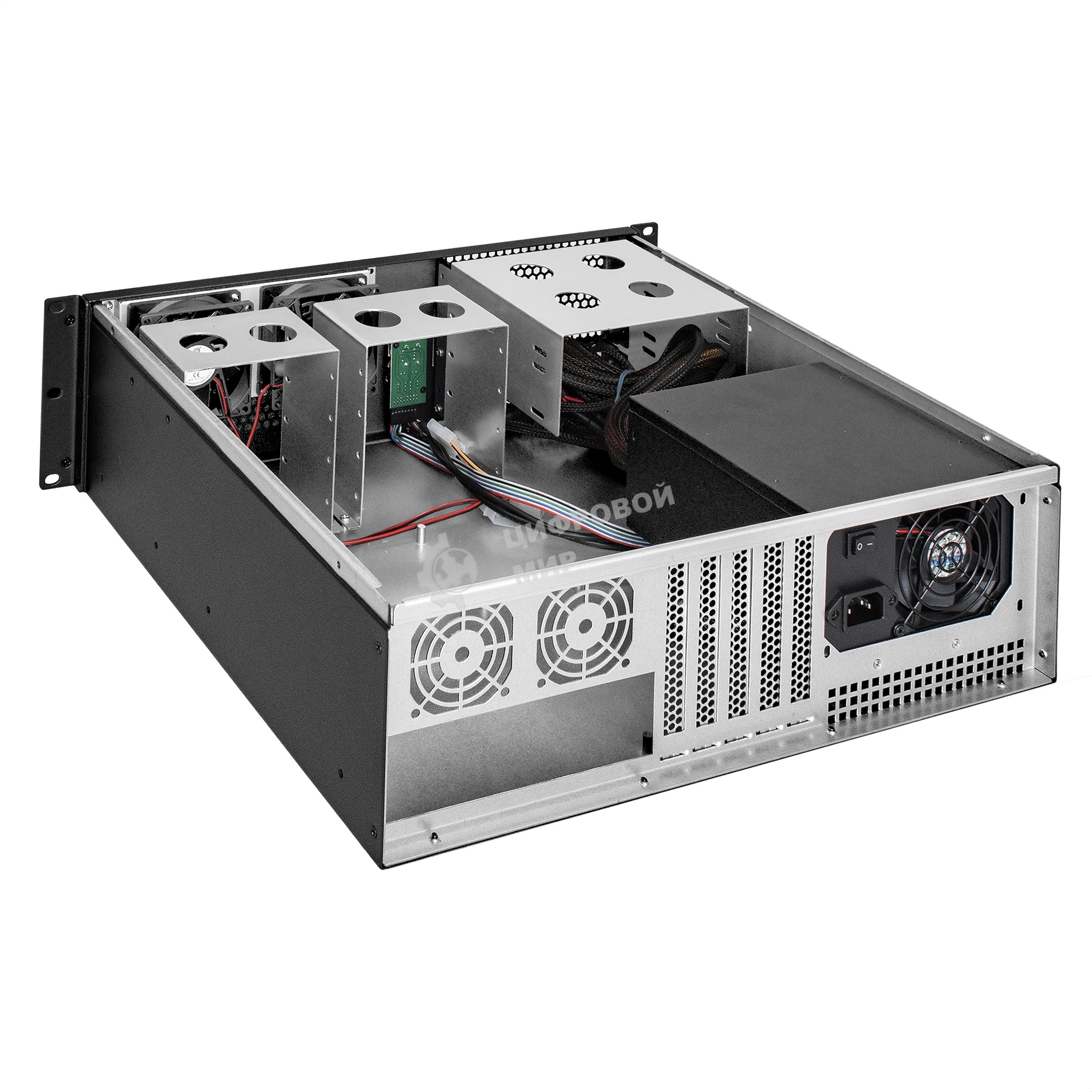 Серверный корпус ExeGate Pro EX293185RUS 3U390-08 (RM 19