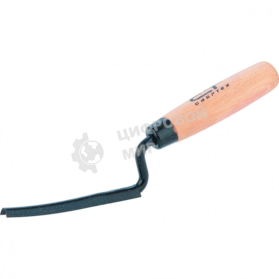 Расшивка каменщика для внешних швов Сибртех, 10 мм, полукруглая