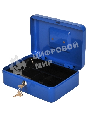 Ящик для денег Cactus CS-CB-003BL 90x250x180 синий