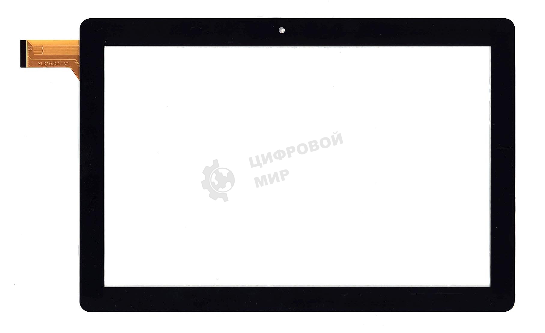 Сенсорное стекло (тачскрин) TurboPad kids 10.1 (2021), черное