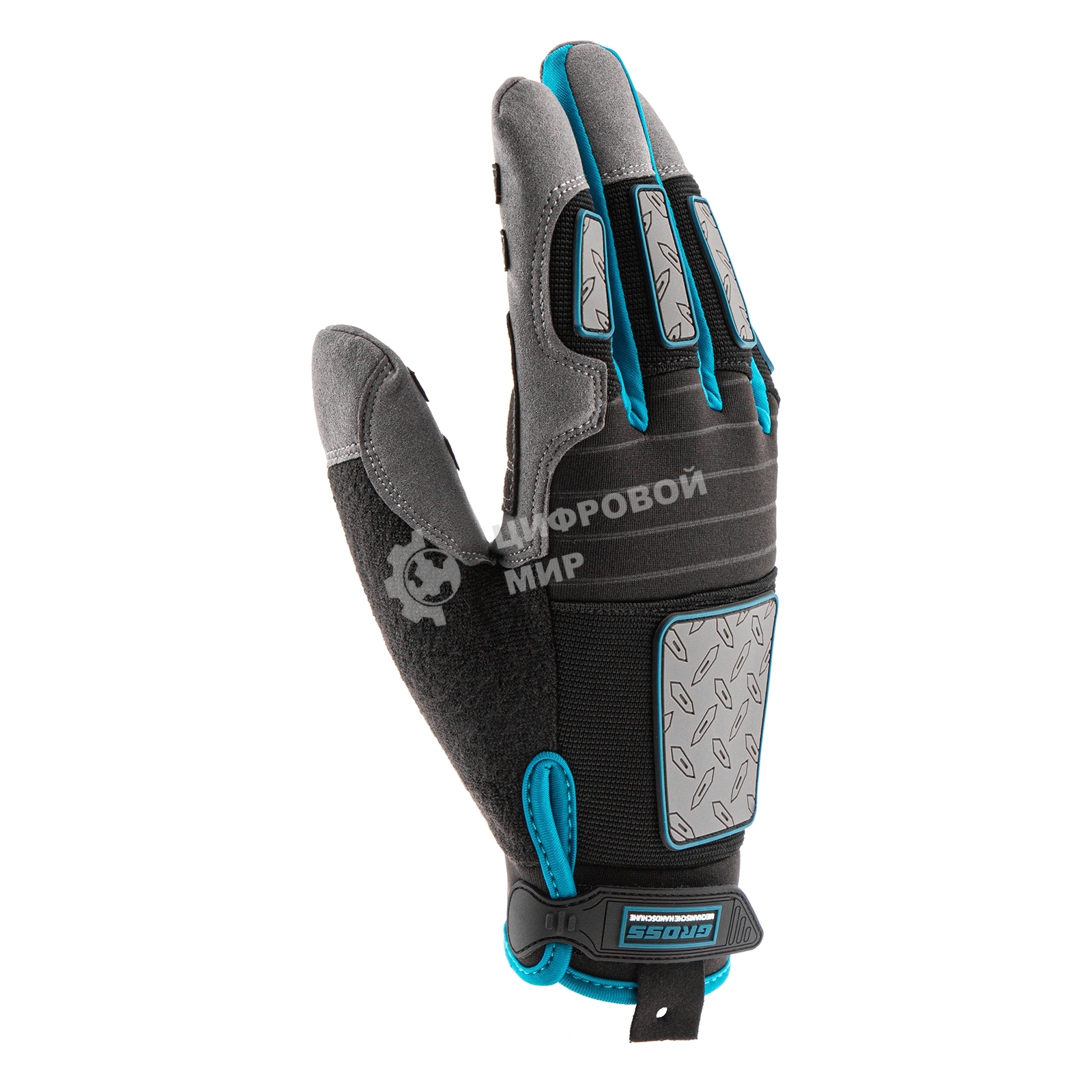 Перчатки универсальные Gross усиленные, с защитными накладками, DELUXE, размер XL (10)