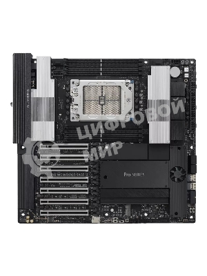 Материнская плата ASUS Pro WS WRX90E-SAGE SE, sTR5, AMD WRX90, 8xDDR5, 4xSATA, 4xM.2, 6xPCI-E 5.0 x16, 1xPCI-E 5.0 x8, 1xVGA, 2xMiniDP, 3x 10Gb LAN, 6xUSB-A 3.2 Gen 2, 1xUSB-A 2.0, 2xUSB-C USB4, 2x3.5 мм, 5.1, SSI EEB