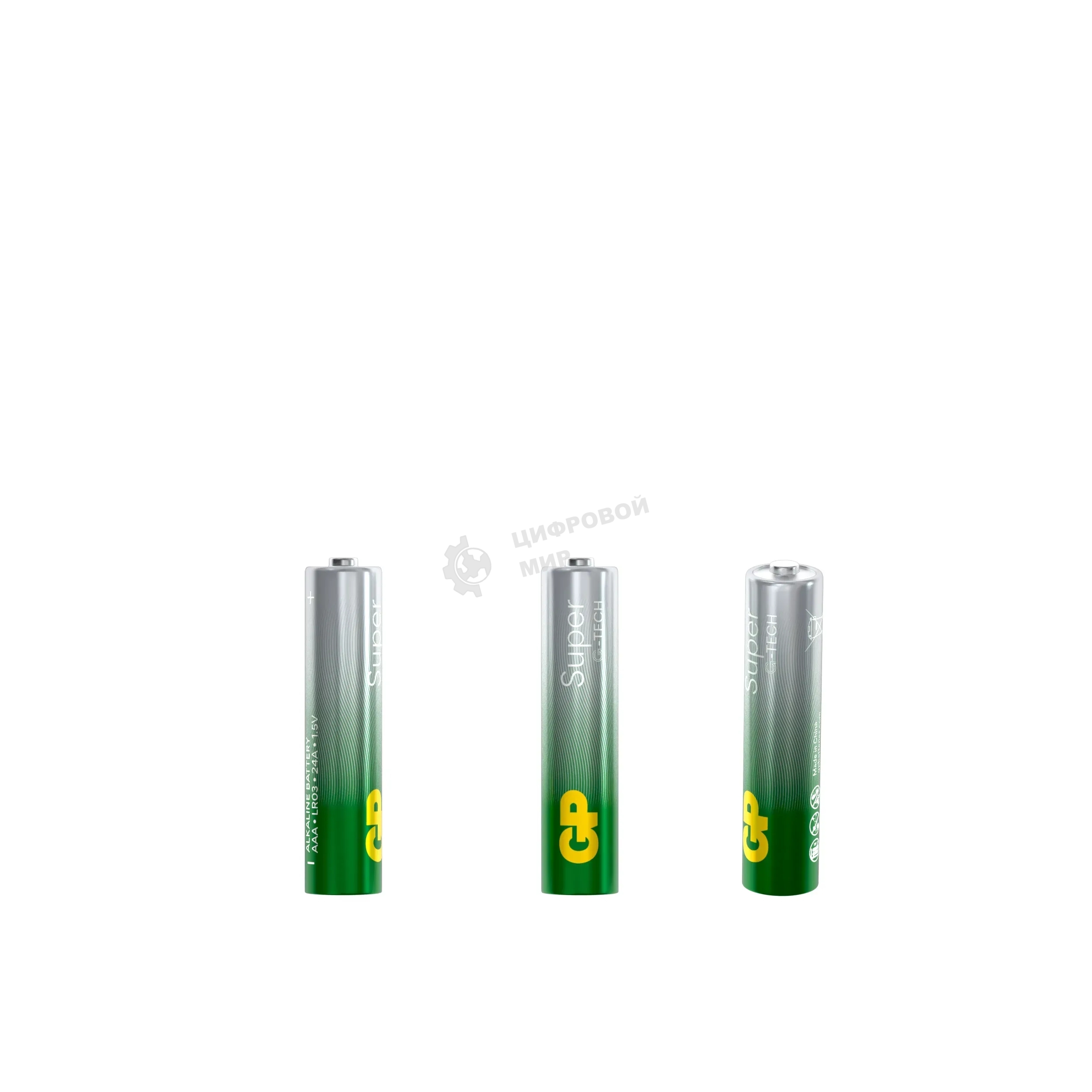 Батарея GP Super Alkaline 24AA21-2CRSWC10 AAA (10шт) спайка