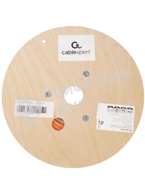 Кабель Cablexpert FPC-5051E-LSZH-4-CU indoor, FTP-LSZH 4x2x0.51, медный, кат.5e, однож., 305м, box, оранжевый