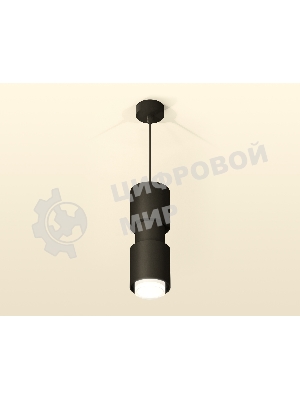 Светильник Ambrella Light XP7723031 SBK/FR/CL черный песок/белый матовый/прозрачный MR16 GU5.3