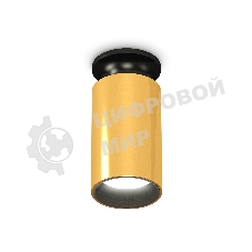 Светильник Ambrella Light XS6327101 PYG/PBK/SBK золото желтое полированное/черный полированный/черный песок MR16 GU5.3