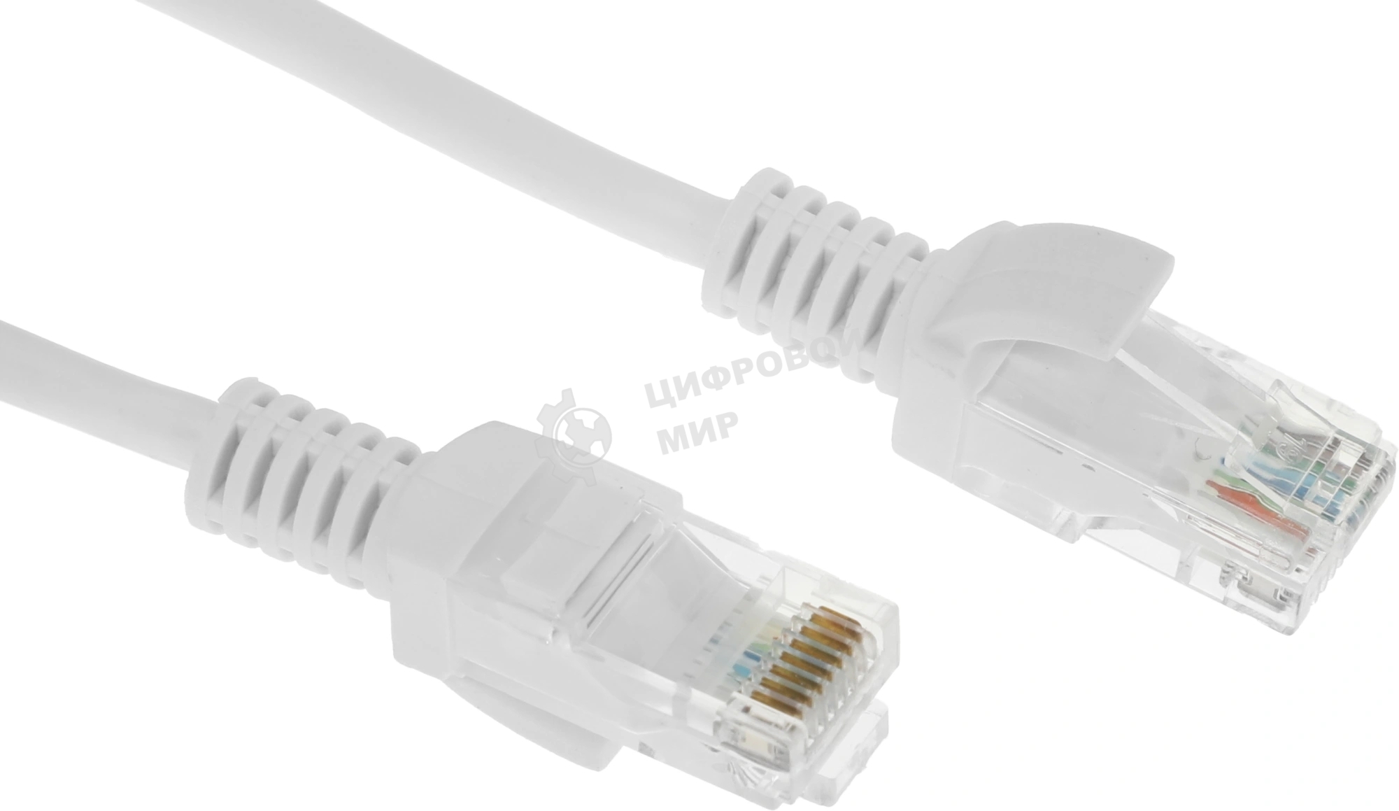 Патч-корд Premier 5-970 UTP 4 пары cat.5E solid CCA molded 3м белый RJ-45 (m)-RJ-45 (m) (5-970W 3.0)