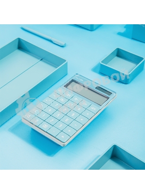 Калькулятор настольный Deli Nusign ENS041blue синий 12-разр.
