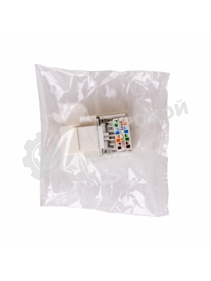 Модуль Rexant Keystone Jack RJ-45(8P8C), UTP неэкранированный, cat.5e, тип 180 градусов, белый