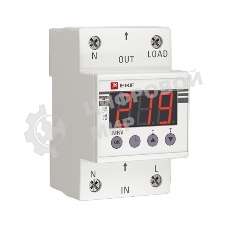 Реле напряжения с дисплеем MRV 40А PROxima EKF MRV-40A