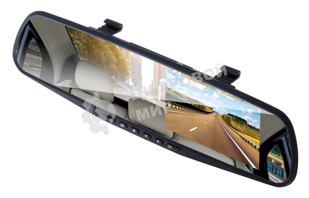 Видеорегистратор Digma FreeDrive 303 MIRROR DUAL черный 1.3Mpix 1080x1920 1080p 120гр.