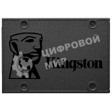 Накопитель SSD Kingston A400, 480Gb, SATA III, 2.5