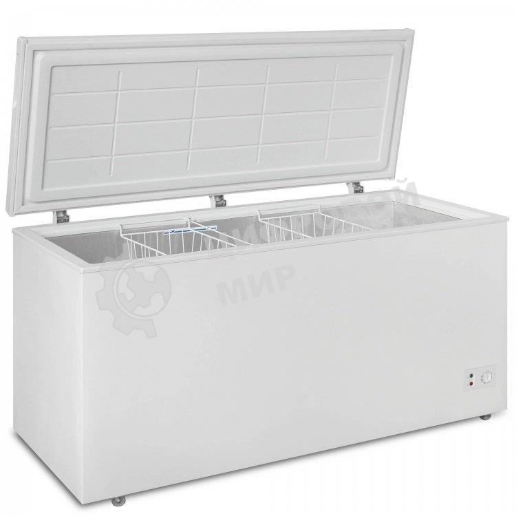 Морозильный ларь Бирюса Б-455KX белый, 420л