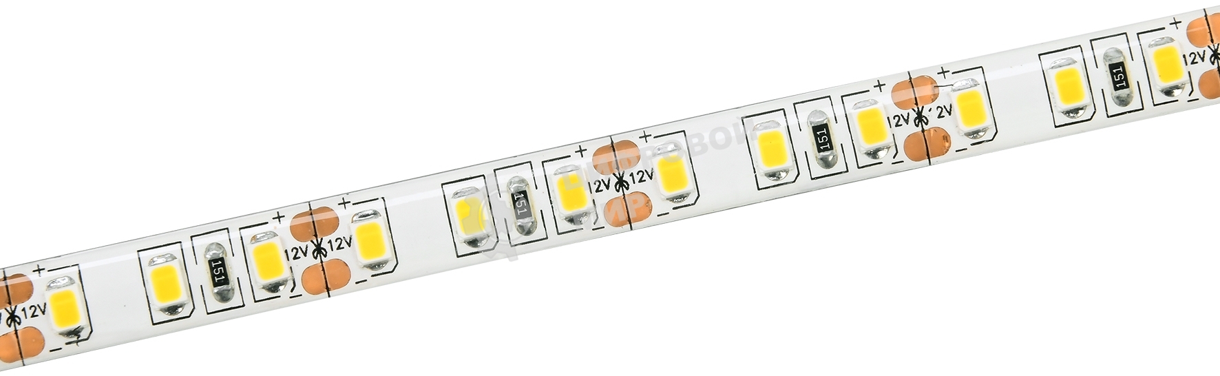 Лента светодиодная IEK LSR1-1-120-65-3-05 Лента LED 5м LSR-2835WW120-9,6-IP65-12В теплая белая