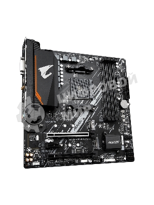 Материнская плата Gigabyte B550M AORUS ELITE AX, Socket AM4, AMD B550, 4xDDR4, 4xSATA, 2xM.2, 1xPCI-E 4.0 x16, 1xPCI-E 3.0 x4, 1xPCI-E x1, 1xDVI-D, 1xHDMI, 1x 1Gb LAN, 4xUSB-A 3.2 Gen 1, 4xUSB-A 2.0, 3x3.5 мм, 7.1, Micro-ATX