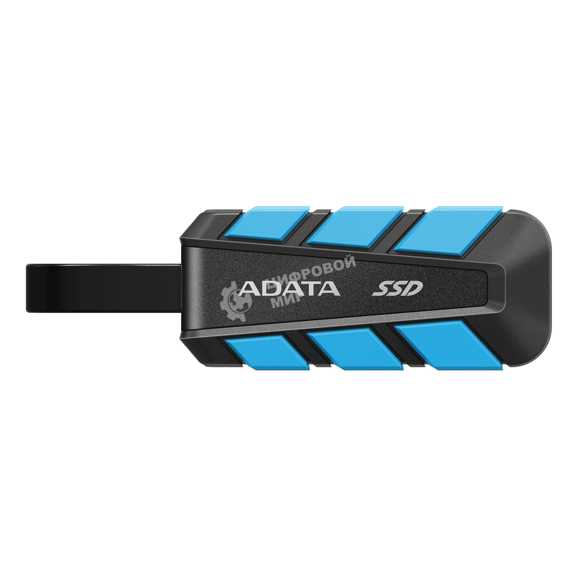 Внешний SSD ADATA SC740, 500 Gb, USB 3.2 Gen 2 Type-C, R/W 1050/1000, синий