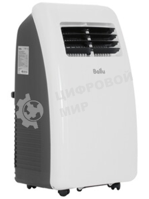 Кондиционер мобильный Ballu Aura BPAC-07 CP/N1_24Y 7000 BTU, 18 м², 47 дБ, охлаждение, осушение, белый