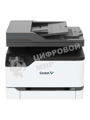 МФУ лазерное Sindoh C300, A4, цветной, печ. 24 стр/мин., скан. до 20 стр/мин (цвет.) 45 стр/мин (ч/б), 2400 x 600 dpi, USB, Ethernet, Wi-Fi