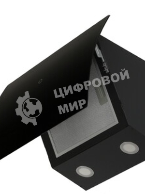 Вытяжка каминная Lex Plaza GS 600 BL черный управление: сенсорное (1 мотор)