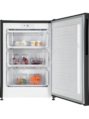 Морозильная камера Nordfrost DF 256 BAP, черный, 100л, 3 ящика