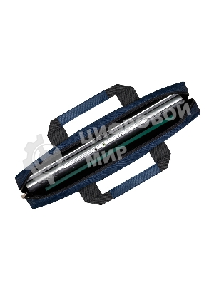 Сумка для ноутбука ExeGate EX205137RUS Start S15 Deep Blue, темно-синяя, полиэстер, для ноутбуков до 15.6