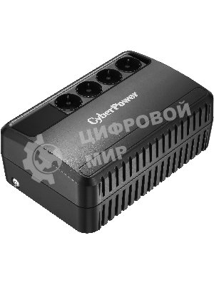 Источник бесперебойного питания CyberPower BU-1000/1000 ВА/600 Вт/4 х CEE 7 (евророзетка)