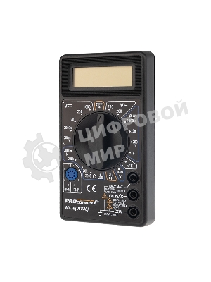 Портативный мультиметр PROconnect M838 (DT838)