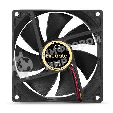 Вентилятор для корпуса ExeGate E09225H4P-PWM черный, 92 мм, 2000 об/мин, 26 дБ, 4 pin