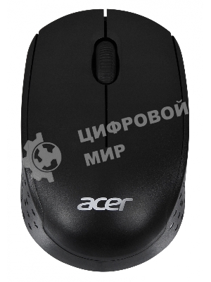 Мышь беспроводная Acer OMR020 черный, 1200 dpi, радиоканал, USB, кнопки - 3