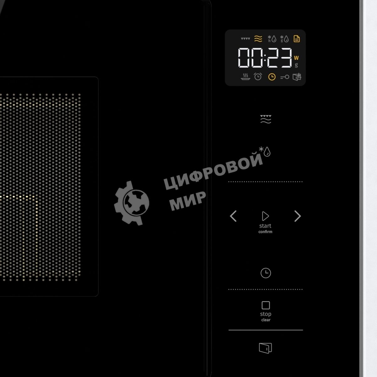 Встраиваемая микроволновая печь Gorenje BM251SG2BG, 25л, 900Вт, черный