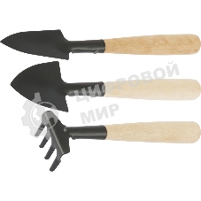 Набор по уходу за комнатными растениями Palisad деревянные рукоятки, 3 предмета