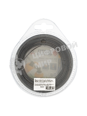 Леска для триммера Denzel двухкомпонентная круглая 2,0мм 15 м EXTRA CORD