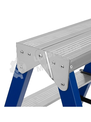 Стремянка Сибртех двусторонняя 2ступени стальная