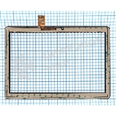 Сенсорное стекло (тачскрин) DP101279-F1 черное