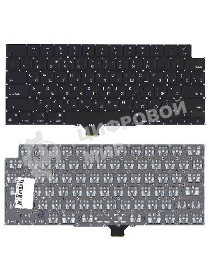 Клавиатура для ноутбука Apple MacBook Pro 14 16 A2442 A2485 Late 2021 плоский Enter