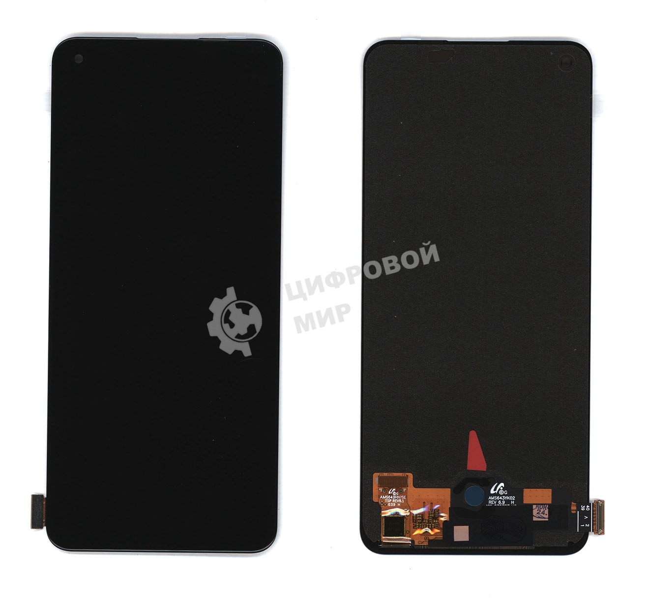 Дисплей для OPPO A78 4G в сборе с тачскрином черный