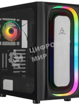 Контроллер вентиляторов ALSEYE A-Hub Pro-B (ARGb+PWM) PVC surface 145x50x16мм