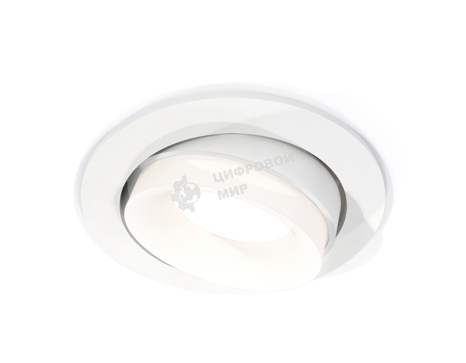 Комплект встраиваемого поворотного светильника Ambrella light XC7651084 SWH/FR белый песок/белый матовый MR16 GU5.3 (C7651, N7165)
