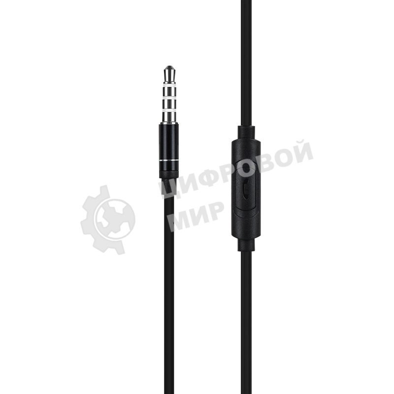 Наушники проводные-вставки с микрофоном Hoco M16 черный