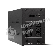 Источник бесперебойного питания ExeGate EP285480RUS SpecialPro UNB-1000.LED.AVR.C13.RJ.USB 1000VA/650W, LED, AVR, 6*IEC-C13, RJ45/11, USB, черный